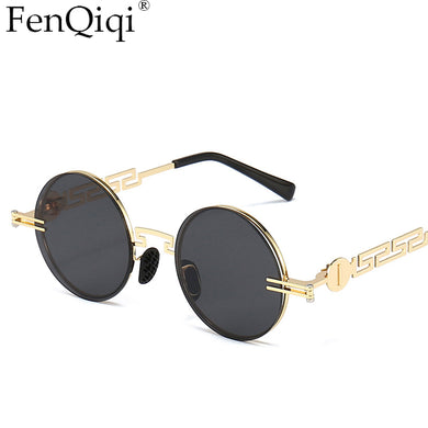 Sunglasses Women 2023 Round  Women Sunglasses  Designer Glasses UV400 Trendy Beach Sunglasses Flip Up Sunglasses