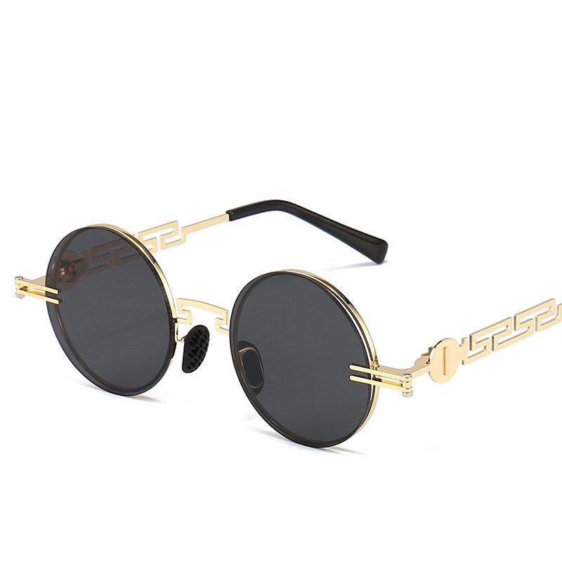 Sunglasses Women 2023 Round  Women Sunglasses  Designer Glasses UV400 Trendy Beach Sunglasses Flip Up Sunglasses