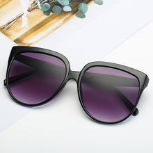Carica l'immagine nel visualizzatore di Gallery, Sunglasses Women Cat Eye  Brand Designer Fashion Coating Mirror Sexy Cateye Sun Glasses  Women's Glasses