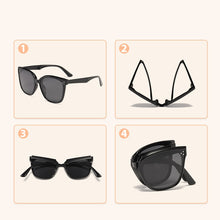 Load image into Gallery viewer, Sunglasses Women Folding Air Cushion TR90 Eyeglasses UV400 Protection Polarized Glasses Square Vintage Men Eyewear 7501