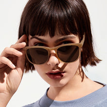 Load image into Gallery viewer, Sunglasses Women Folding Air Cushion TR90 UV400 Protection Polarized Glasses Case Square Vintage Men Sunglasses 001