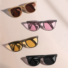Load image into Gallery viewer, Sunglasses Women Folding Air Cushion TR90 UV400 Protection Polarized Glasses Case Square Vintage Men Sunglasses 001