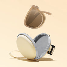 Load image into Gallery viewer, Sunglasses Women Folding Air Cushion TR90 UV400 Protection Polarized Glasses Case Square Vintage Men Sunglasses 001