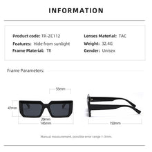 Load image into Gallery viewer, Sunglasses Women Gradient Lens Vintage Party Travel TR90 Ladies Retro Sun Glasses Polarized UV400 Female Eyewear 112