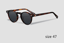 Load image into Gallery viewer, Sunglasses Women Gregory Peck Acetate Sun Glasses  Retro Round Frame OV5186 Men Polarized Vintage Eyeglasses Driving Glasses