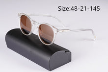Load image into Gallery viewer, Sunglasses Women Gregory Peck Acetate Sun Glasses  Retro Round Frame OV5186 Men Polarized Vintage Eyeglasses Driving Glasses