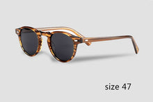 Load image into Gallery viewer, Sunglasses Women Gregory Peck Acetate Sun Glasses  Retro Round Frame OV5186 Men Polarized Vintage Eyeglasses Driving Glasses
