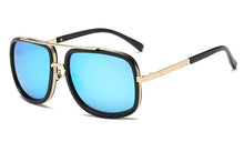 Carica l&#39;immagine nel visualizzatore di Gallery, Sunglasses Women  Brand Designer Gold Metal Frame Oculos High Quality Brown Sun Glasses For Men 1230R