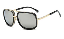 Carica l&#39;immagine nel visualizzatore di Gallery, Sunglasses Women  Brand Designer Gold Metal Frame Oculos High Quality Brown Sun Glasses For Men 1230R