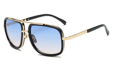Carica l&#39;immagine nel visualizzatore di Gallery, Sunglasses Women  Brand Designer Gold Metal Frame Oculos High Quality Brown Sun Glasses For Men 1230R