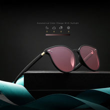 Load image into Gallery viewer, Sunglasses Women Men VEITHDIA Photochromic Polarized Sports UV400 Vintage Day Night Dual Sun Glasses For Male/Female