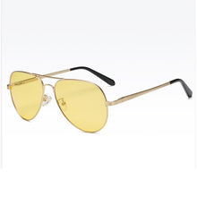Carica l&#39;immagine nel visualizzatore di Gallery, Sunglasses Women Men Yellow Night Vision Lens Anti-glare Driver Glasses For Men Pilot Polarized UV400  Eyewear For Male/Female