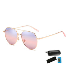 Load image into Gallery viewer, Sunglasses Women Polarized Gradient UV400 Lens Vintage  Crystal Ladies Sun Glasses Eyewear For Female N90274