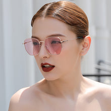 Load image into Gallery viewer, Sunglasses Women Polarized UV400 Lens Vintage  Crystal Ladies Sun Glasses Eyewear For Women Female 9866