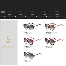 Load image into Gallery viewer, Sunglasses Women VEITHDIA Brand Designer Polarized Ladies Sun Glasses Female Vintage Gradient UV400 Eyewear 3158