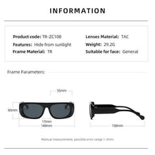Load image into Gallery viewer, Sunglasses Women Vintage Party Travel TR90 Designer Ladies Retro Sun Glasses Polarized UV400 Female Eyewear 108