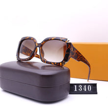 Load image into Gallery viewer, Sunglasses Women&#39;s big frame designer brand retro women&#39;s men&#39;s husband driver  high quality 2022  free glasses box