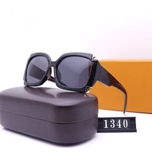 Load image into Gallery viewer, Sunglasses Women&#39;s big frame designer brand retro women&#39;s men&#39;s husband driver  high quality 2022  free glasses box