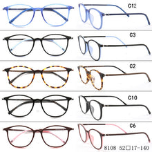 Load image into Gallery viewer, Sunny spot  high-grade plastic steel TR-90 anti-blue color colorful myopia optical retro glasses frame