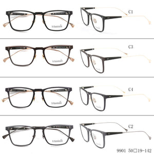 Sunny spot  pure titanium aviation plastic steel student myopia anti-blue glasses frame with super light bomb