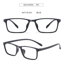 Carica l&#39;immagine nel visualizzatore di Gallery, Super Light Flexible TR90 Optical Frames No Metal No Screws Vision Spectacles Male Female Eyewear Anti Blue Light Proof Glasses