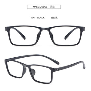 Super Light Flexible TR90 Optical Frames No Metal No Screws Vision Spectacles Male Female Eyewear Anti Blue Light Proof Glasses