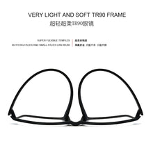 Carica l&#39;immagine nel visualizzatore di Gallery, Super Light Flexible TR90 Optical Frames No Metal No Screws Vision Spectacles Male Female Eyewear Anti Blue Light Proof Glasses