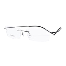 Load image into Gallery viewer, Super Light and Flexible Rimless Titanium Eyeglasses Frame for Women and Men Eyewear Optical Prescription Spectacles