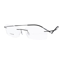 Load image into Gallery viewer, Super Light and Flexible Rimless Titanium Eyeglasses Frame for Women and Men Eyewear Optical Prescription Spectacles