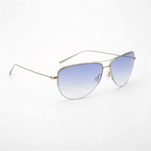 Load image into Gallery viewer, Super light 12g Strummer Sunglasses Pure Titanium Frame with Gradient lens Pilot Sunglasses Men Unisex OV1004S sunglasses