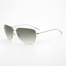 Load image into Gallery viewer, Super light 12g Strummer Sunglasses Pure Titanium Frame with Gradient lens Pilot Sunglasses Men Unisex OV1004S sunglasses