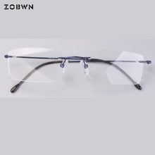 Load image into Gallery viewer, Super light optical Glasses male Thin wire glasses for reading myopia eye black rimless Women Men Eyeglasses montures de lunette