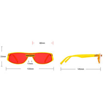 Carica l'immagine nel visualizzatore di Gallery, Super-model  2023 red sunglasses female retro box European and American popular sunglasses male