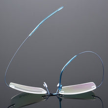 Load image into Gallery viewer, Superelastic Steel Wire Frameless Glasses Ultra-light Rimless Memory Titanium Eyeglasses
