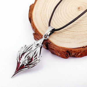Surou 2018 Game World of Warcraft Men Tribe Alliance Sign Pendant Necklace Handsome