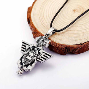 Surou 2018 Game World of Warcraft Men Tribe Alliance Sign Pendant Necklace Handsome