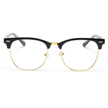 Load image into Gallery viewer, Swanwick TR90 square half frame men retro optical spectacle frames women black grey clear lens acetate computer