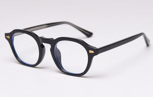 Swanwick anti blue light blocking glasses frame for women square optical eyewear clear lens men transparent black spring gifts