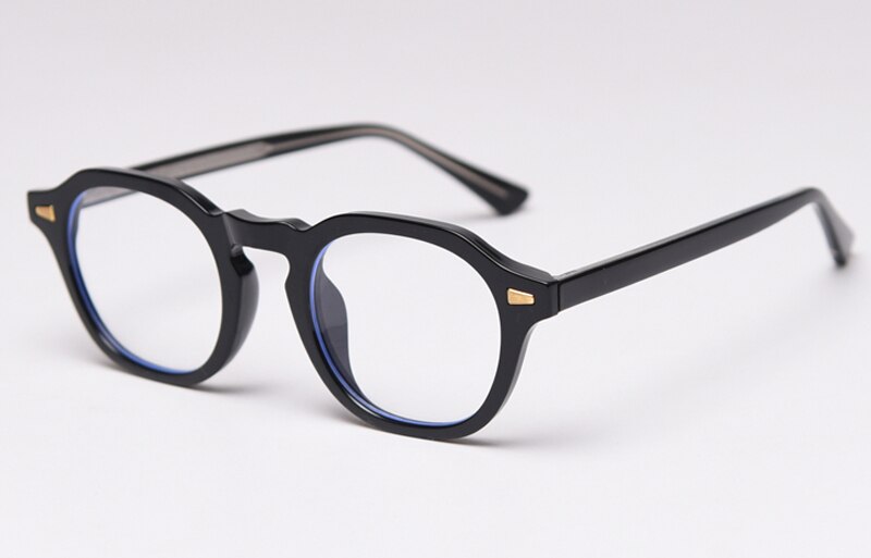 Swanwick anti blue light blocking glasses frame for women square optical eyewear clear lens men transparent black spring gifts