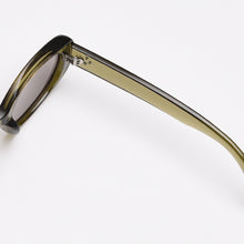 Load image into Gallery viewer, Swanwick oval polarized sunglasses women thick frame driving men accessories trendy sun glasses green brown Winter selling