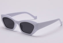 Load image into Gallery viewer, Swanwick polarized sun glasses cat eye irregular fashion vintage sunglasses women European leopard white female party gifts