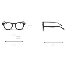 Load image into Gallery viewer, Swanwick retro optical glasses for men square glasses frames women blue brown transparent unisex spring accessories selling