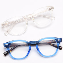 Load image into Gallery viewer, Swanwick retro optical glasses for men square glasses frames women blue brown transparent unisex spring accessories selling