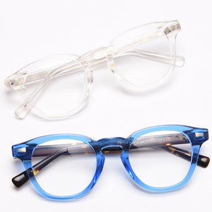 Swanwick retro optical glasses for men square glasses frames women blue brown transparent unisex spring accessories selling