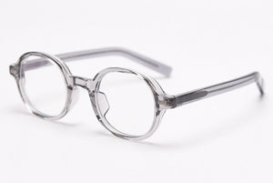 Swanwick retro oval glasses frame women clear optical eyeglasses frames thick transparent grey male birthday gift korean style