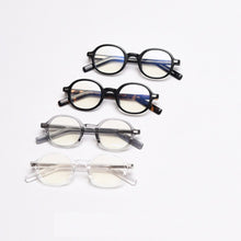 Load image into Gallery viewer, Swanwick retro oval glasses frame women clear optical eyeglasses frames thick transparent grey male birthday gift korean style