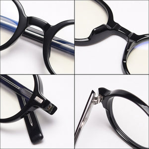 Swanwick retro oval glasses frame women clear optical eyeglasses frames thick transparent grey male birthday gift korean style