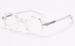 Swanwick retro oval glasses frame women clear optical eyeglasses frames thick transparent grey male birthday gift korean style