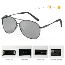 Load image into Gallery viewer, T-TEREX Polarized Sunglasses Men UV400 Lens Metal Frame Vintage Fishing Sun Glasses For Driving 8013