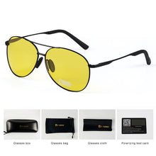 Load image into Gallery viewer, T-TEREX Polarized Sunglasses Men UV400 Lens Metal Frame Vintage Fishing Sun Glasses For Driving 8013